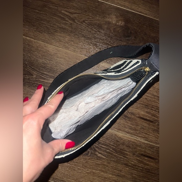 Anthropologie Asymmetrical Beaded Bag - Picture 2 of 4